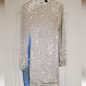 Windsor silver sequence dresses‎